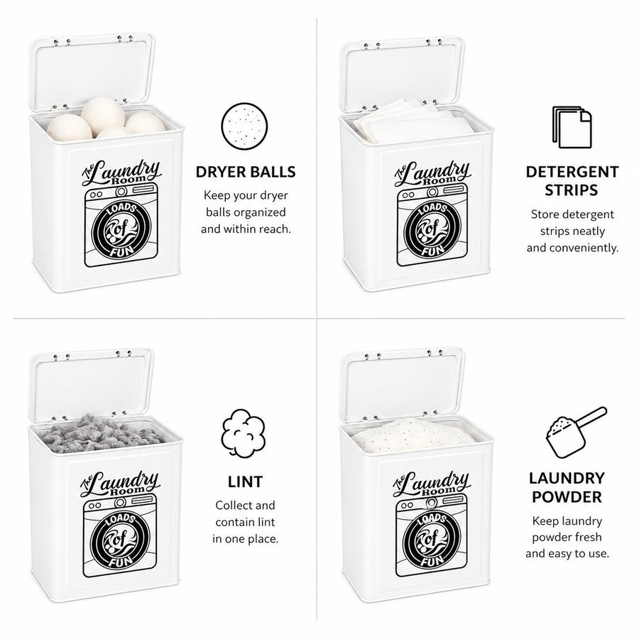 Magnetic Laundry Storage Bin